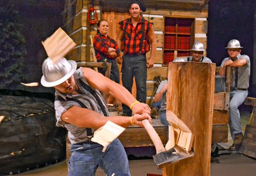 Image for Top 4 Reasons You will be Amazed at the Lumberjack Feud Christmas Show
