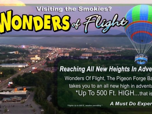 Image for Smoky Mountain Attractions: Take to the Sky to See the Fall