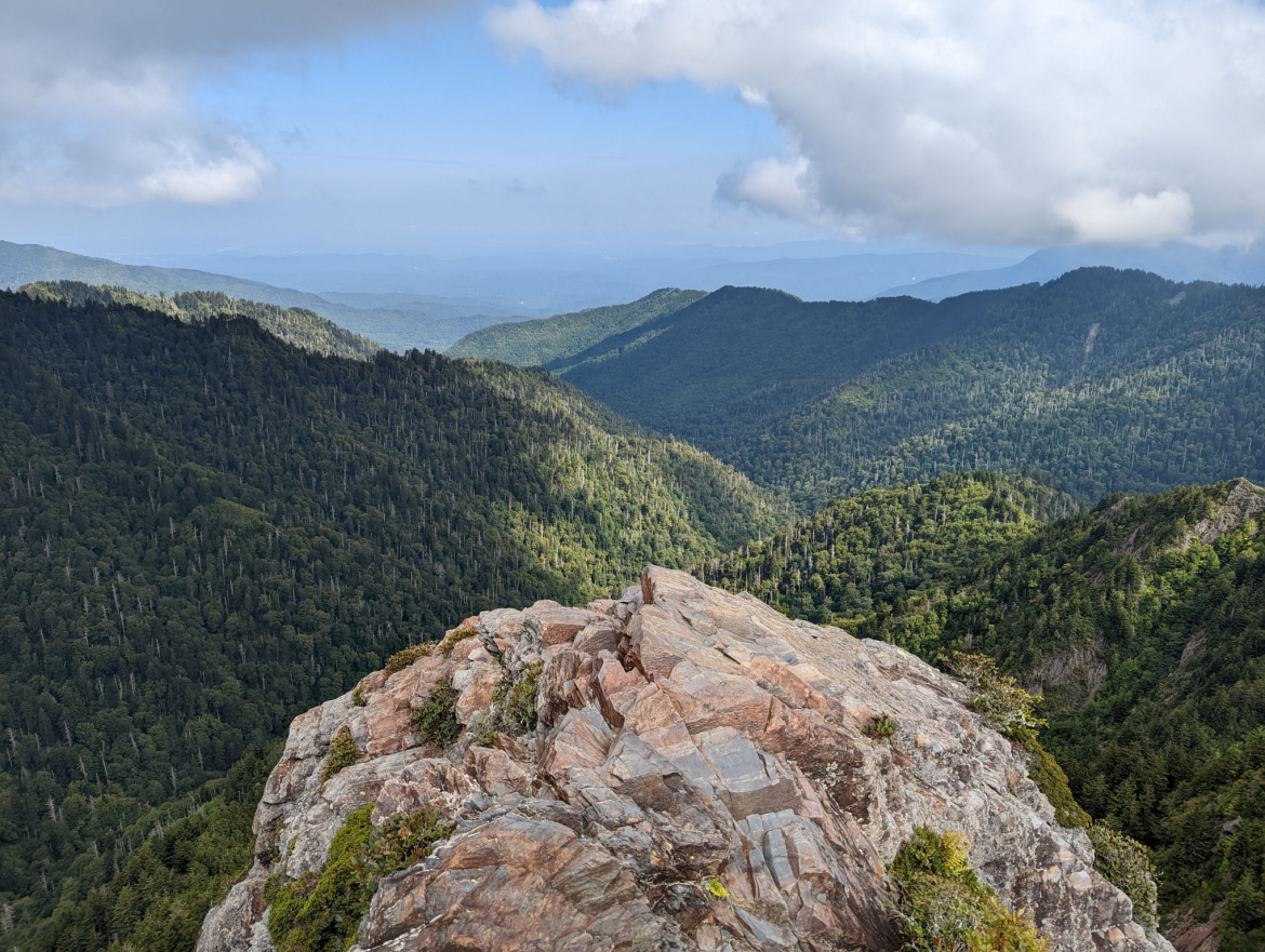 Charlies Bunion in the Smoky Mountains 